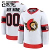 Ottawa Senators tröja Customized Fanatics Premium 2024-25 Vit Borta - NHL Tröjor Barn